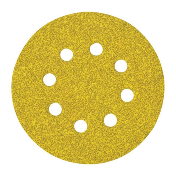 DEWALT DISCHI VELCRATI IN CARTA ABRASIVA D.MM125 8 FORI CONF.DA PZ10