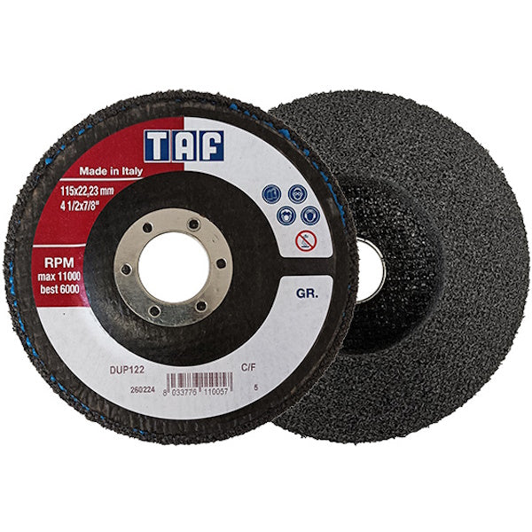 TAF DISCO PER FINITURA UNITIZED IN POLITAF D.MM115X22 SOFT