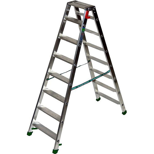 FACAL SCALA DUPLA  7 GRADINI+PIANETTO H.CM190