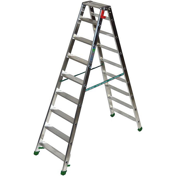 FACAL SCALA DUPLA  8 GRADINI+PIANETTO H.CM215