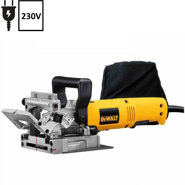 DEWALT FRESATRICE LAMELLARE MOD. DW682K-QS POTENZA 600W
