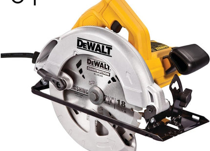 DEWALT SEGA CIRCOLARE MOD. DWE560-QS CON LAMA D.MM184 POTENZA 1350W