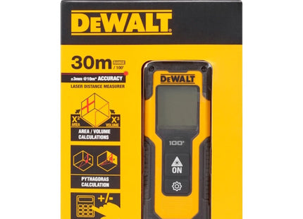 DEWALT MISURATORE LASER DWHT77100-XJ DISTANZA MISURABILE MAX MT 30
