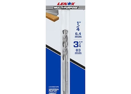 LENOX PUNTA PILOTA IN HSS PER SEGHE A TAZZA