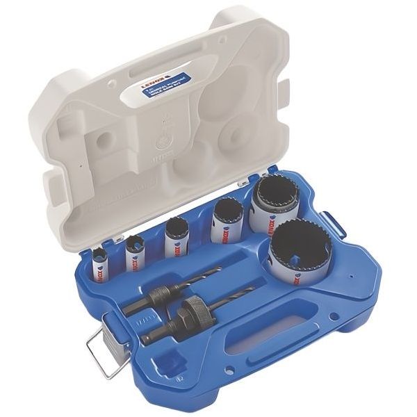 LENOX SET DI SEGHE A TAZZA IN HSS BI-METALLICHE PZ 9 PER ELETTRICISTI