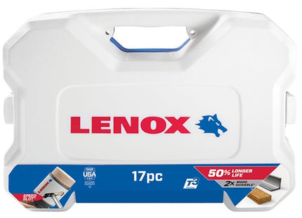 LENOX SET DI SEGHE A TAZZA IN HSS BI-METALLICHE PZ17 PER USO UNIVERSALE