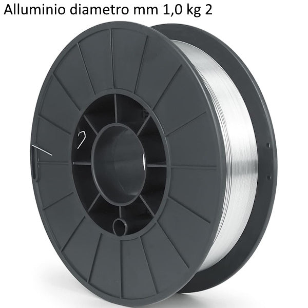 SOGES FILO PER SALDATURA ALLUMINIO BOBINA PLASTICA DA KG 2 D.MM 1,0