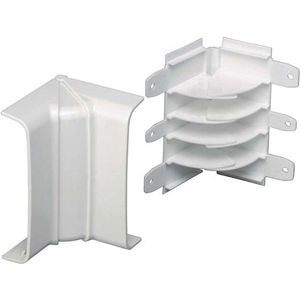 ELETTROCANALI ANGOLI INTERNI VARIABILI SERIE 20 MM70X20 BIANCO PZ5