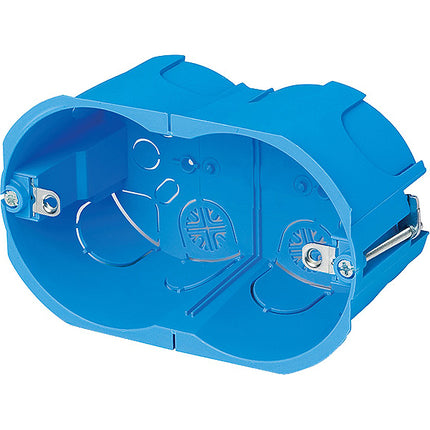 ELETTROCANALI SCATOLA INCASSO PER CARTONGESSO 6/7 MODULI COLORE BLU