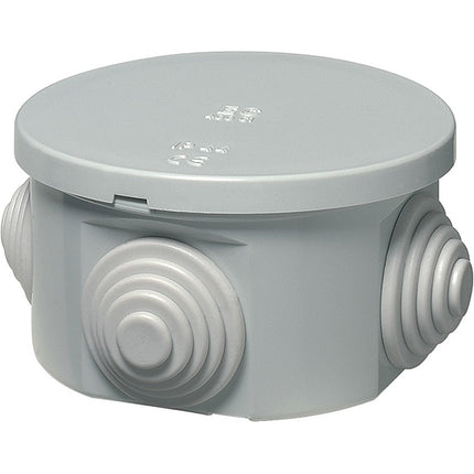 ELETTROCANALI CASSETTA DI DERIVAZIONE DA PARETE TONDA D.MM 65X35 IP44
