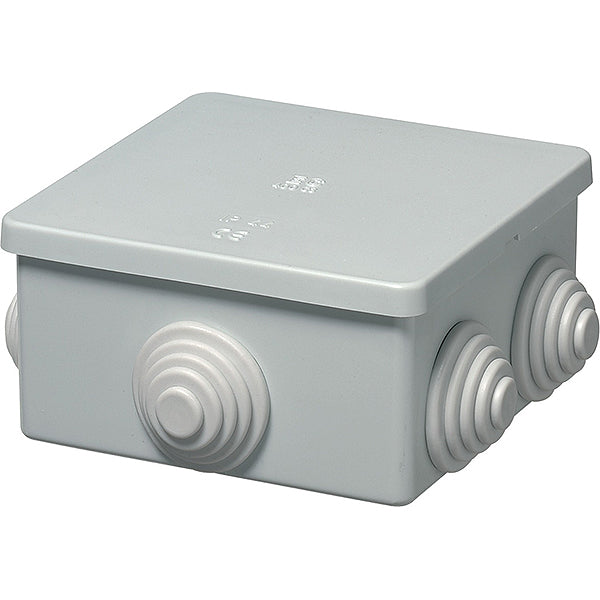 ELETTROCANALI CASSETTA DI DERIVAZIONE DA PARETE COLORE GRIGIO RAL 7035