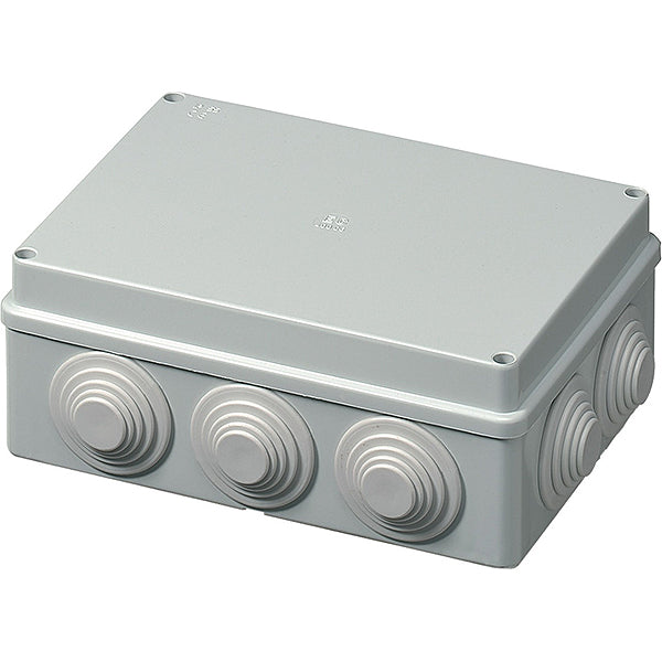 ELETTROCANALI CASSETTA DI DERIVAZIONE DA PARETE COLORE GRIGIO RAL 7035