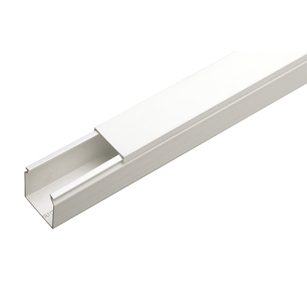 ELETTROCANALI MINICANALI TEDESCO CON COPERCHIO FRONTALE MC BIANCO DA MT2