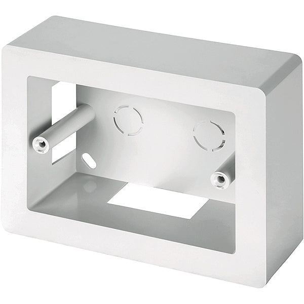 ELETTROCANALI SCATOLA DA PARETE 3 POSTI INTERASSE MM 83,5 BIANCO*