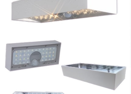 CFG LUCEQUADRA LUMINA BRICK LAMPADA SOLARE DA ESTERNO BIANCA