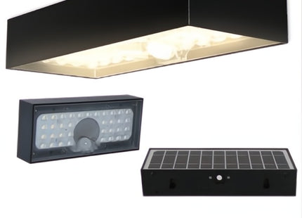 CFG LUCEQUADRA LUMINA BRICK LAMPADA SOLARE DA ESTERNO NERA