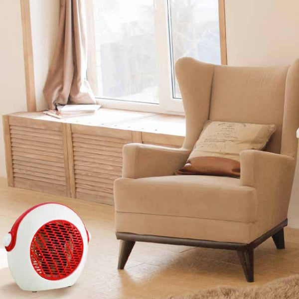 CFG STUFA CON TERMOSTATO BUDDY 2000W COLORE BIANCO/ROSSO