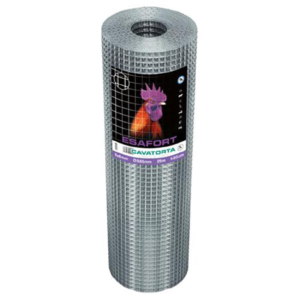 CAVATORTA RETE ESAFORT FILO MM0,65 MAGLIA MM 6,3X 6,3 H.CM100 AL MTL