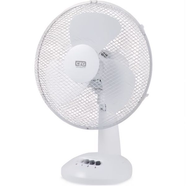 CFG VENTILATORE DA TAVOLO BIANCO MOD. 40 ALTEZZA CM.57