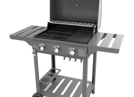 OMPAGRILL BARBECUE A GAS A 3 FUOCHI MOD. EXPERT3 DUEGAS+