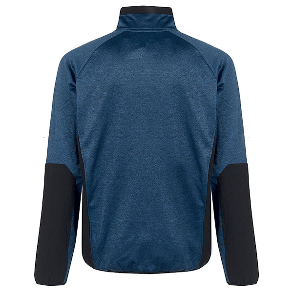 U-POWER FELPA CON ZIP HULL COLORE DEEP BLUE
