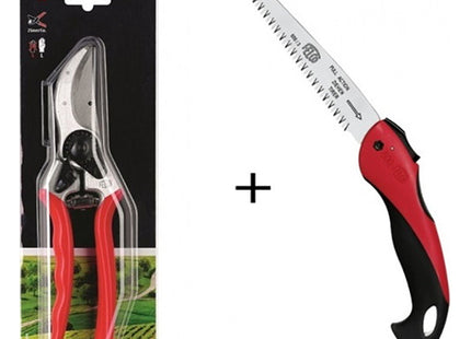 FELCO BOX FORBICE PER POTATURA MOD. F 2 + SEGHETTO PER RAMI MOD. F 600