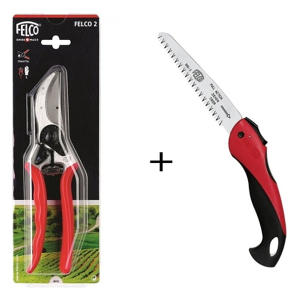 FELCO BOX FORBICE PER POTATURA MOD. F 2 + SEGHETTO PER RAMI MOD. F 600*