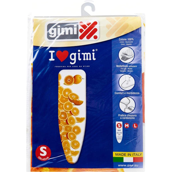 GIMI FODERINA IN COTONE PER ASSI DA STIRO MOD. I LOVE