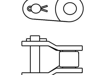 FALSA MAGLIA PER CATENA DISTRIBUZIONE SEMPLICE DA 1/2"