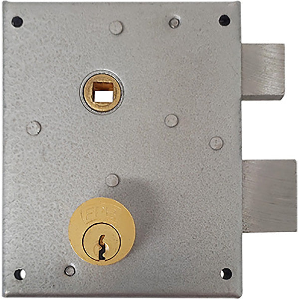 FANGAZIO SERRATURA APPLICARE CON CATENACCIO E SCROCCO CILINDRO LUNGO