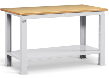 FAMI BANCO DA LAVORO WORK CON PIANO IN LEGNO COLORE GRIGIO