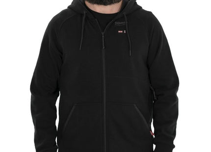 MILWAUKEE FELPA TERMICA CON CAPPUCCIO M12 HHBL4-0 COLORE NERO TG. S