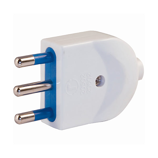 FAEG SPINA CIVILE VOLANTE DIRITTA 2P+T 16A 250V BIANCO