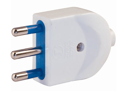 FAEG SPINA CIVILE VOLANTE DIRITTA 2P+T 16A 250V BIANCO