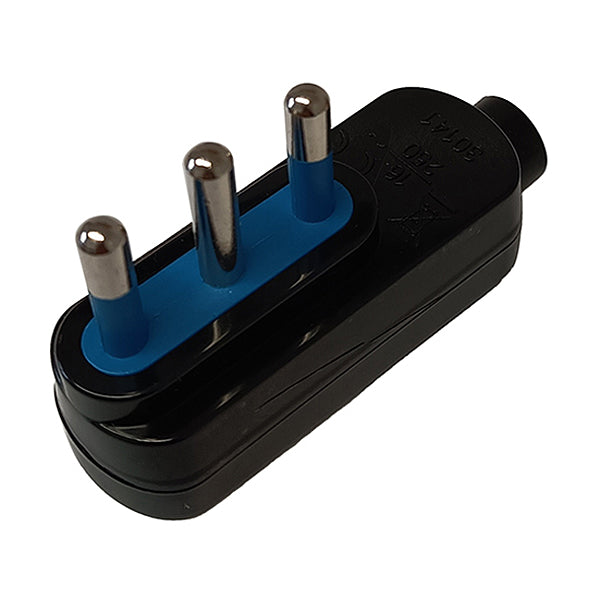 FAEG SPINA CIVILE VOLANTE SALVASPAZIO 2P+T 16A 250V NERO