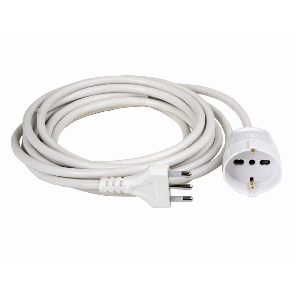 FAEG PROLUNGA CON SPINA 2P+T PRESA SCHUKO BIPASSO 10/16A