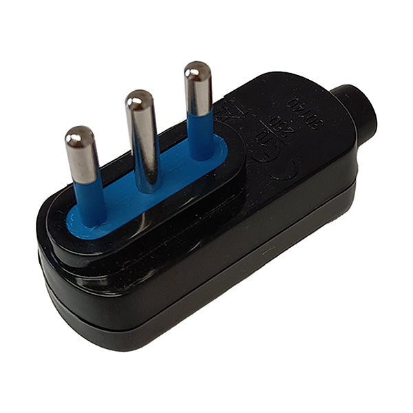 FAEG SPINA CIVILE VOLANTE SALVASPAZIO 2P+T 10A 250V NERO