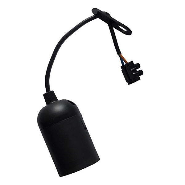 FAEG SOSPENSIONE CON PORTALAMPADA IN TERMOPLASTICO E27 NERO