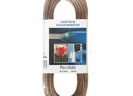FILOMAT CAVETTO OTTONATO PER STENDERE RIVESTITO IN PVC
