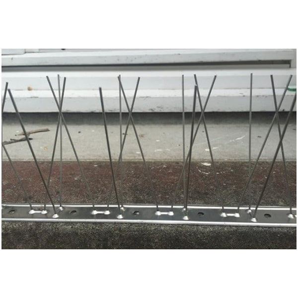 FILOMAT DISSUASORE PER PICCIONI CON BASE IN INOX 80 SPILLI MT1