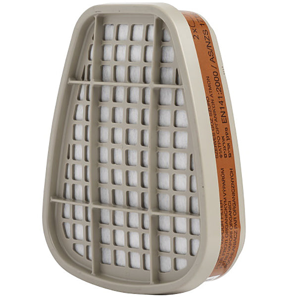 3M FILTRI 6055 PER GAS E VAPORI A2 PER RESPIRATORI CONF.DA PZ 2