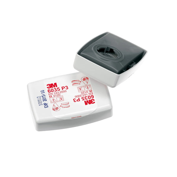 3M FILTRI 6035 ANTIPARTICOLATI P3R PER RESPIRATORI CONF.DA PZ 2