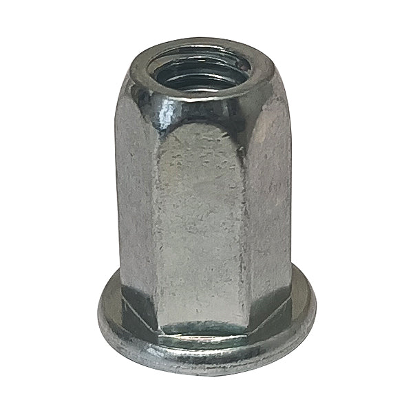 FAR INSERTI FILETTATI ESAGONALI IN ACCIAIO INOX A2 FTTE M 8 PZ200