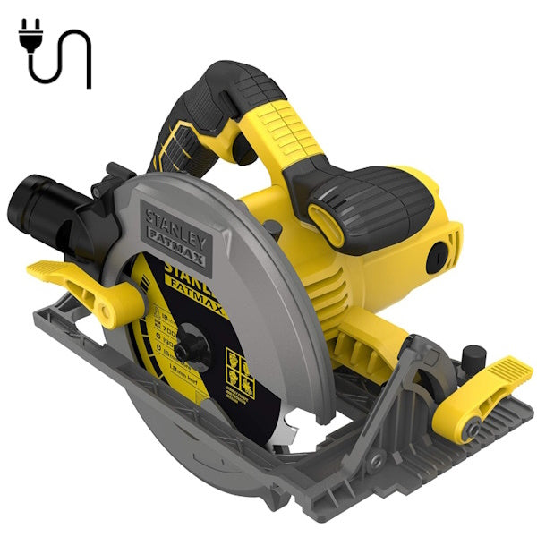 STANLEY SEGA CIRCOLARE MOD. FME301K-QS CON LAMA D.MM190 POTENZA 1650W