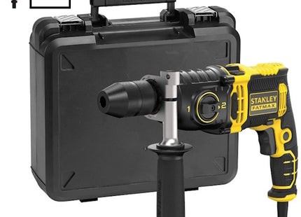 STANLEY TRAPANO CON PERCUSSIONE MOD. FMEH850K-QS 850W + VALIGETTA