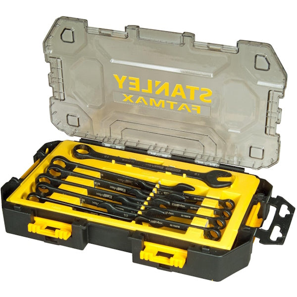 STANLEY SERIE 10 CHIAVI COMBINATE FATMAX IN TOUGHT BOX*