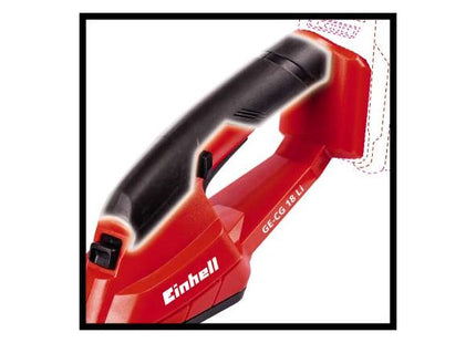 EINHELL FORBICI PER ERBA E CESPUGLI A BATTERIA GE-CG 18 LI-SOLO*
