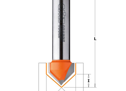 CMT FRESA PER INTAGLI A V 90° ART.915