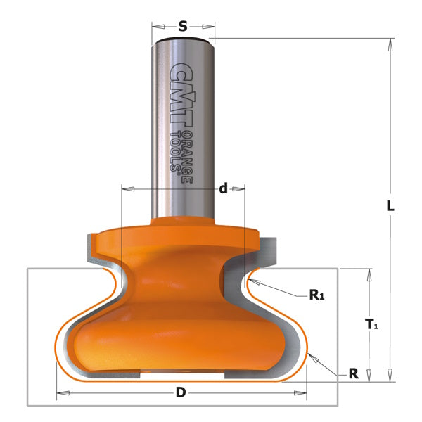 CMT FRESA PER MANIGLIE GAMBO MM12 ART.955.601.11