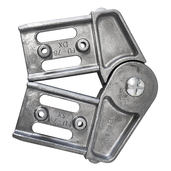 FACAL CERNIERA IN ALLUMINIO PER SCALE E SGABELLI DUPLA